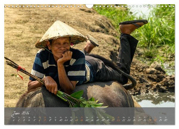 Produktbild: Vietnam von Hanoi bis Phu Quoc Menschen, Landschaften und St&auml;dte (Wandkalender 2026 DIN A3 quer), CALVENDO Monatskalender