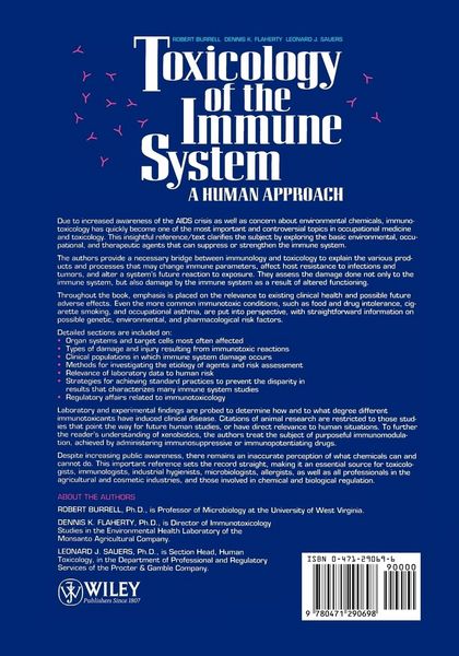 Produktbild: Toxicology of the Immune System