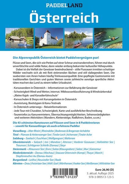 Produktbild: Paddelland Österreich