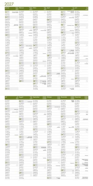 Produktbild: B&auml;ume Kalender 2027 - 30x30 - Art12