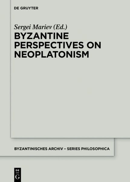 Produktbild: Byzantine Perspectives on Neoplatonism