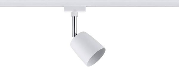 Paulmann Cover Hochvolt-Schienensystem-Leuchte URail GU10 10W LED Weiß, Chrom