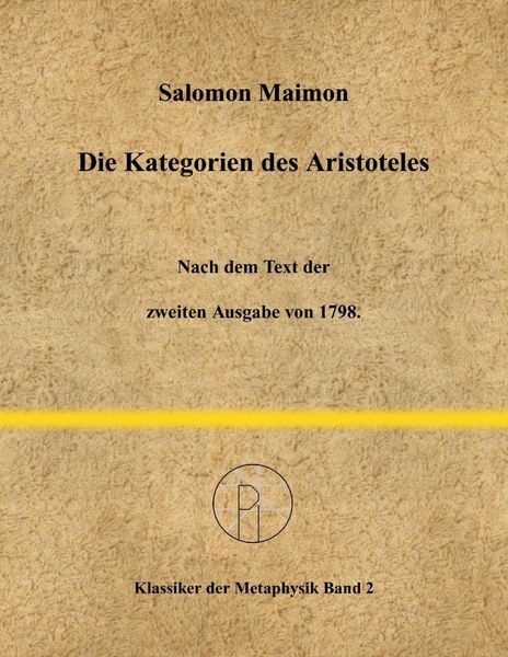 Produktbild: Die Kategorien des Aristoteles