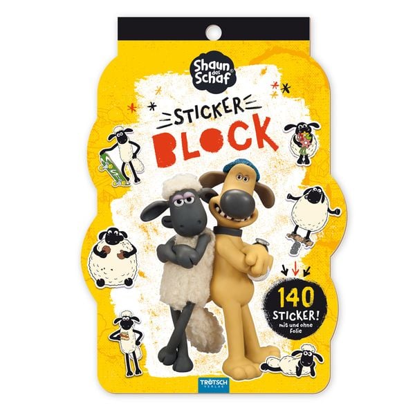 Produktbild: Tr&ouml;tsch Shaun das Schaf Stickerblock