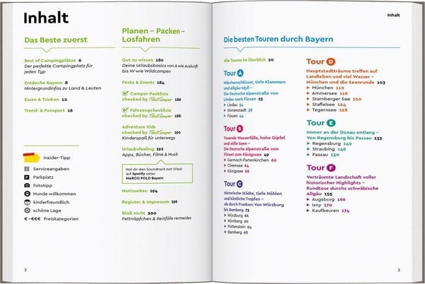 Produktbild: MARCO POLO Camper Guide Bayern