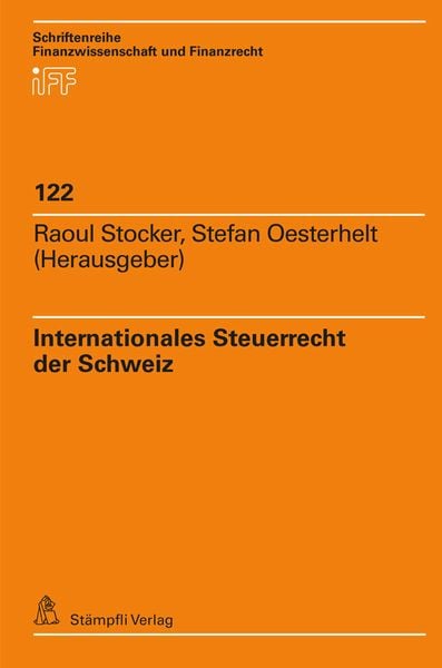 Produktbild: Internationales Steuerrecht der Schweiz