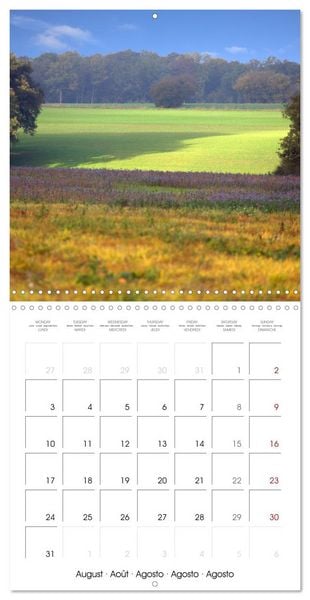 Produktbild: Les couleurs de la Vienne (Calendrier mural carr&eacute; 2026 30x30 cm) Calendrier double avec une page pour vos prises de notes