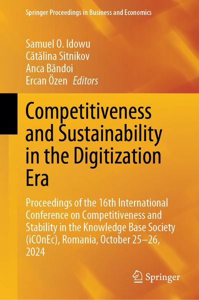 Produktbild: Competitiveness and Sustainability in the Digitization Era