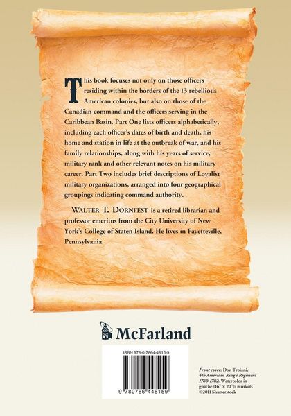 Produktbild: Military Loyalists of the American Revolution