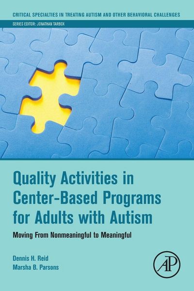 Produktbild: Quality Activities in Center-Based Programs for Adults with Autism