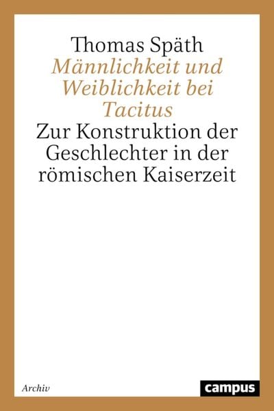 Produktbild: M&auml;nnlichkeit und Weiblichkeit bei Tacitus