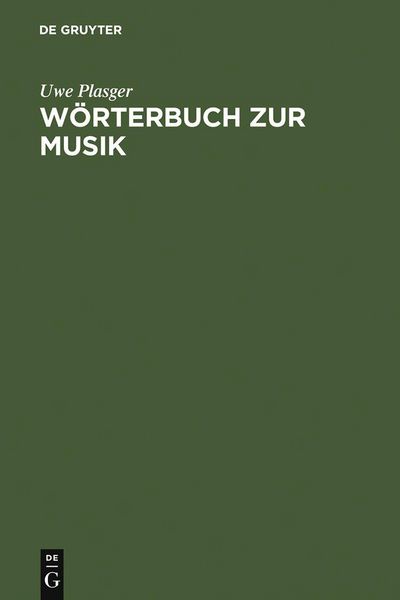 Produktbild: W&ouml;rterbuch zur Musik / Dictionnaire de la terminologie musicale