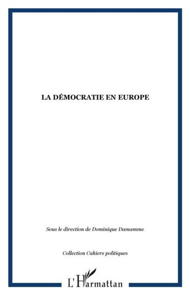 Produktbild: Democratie en europe