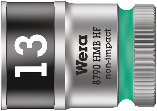 Produktbild: Wera 8790 HMB HF 05003747001 Au&szlig;en-Sechskant Steckschl&uuml;sseleinsatz 13mm 3/8\" (10 mm)