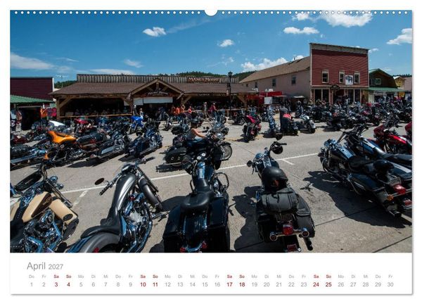 Produktbild: Sturgis - Die ber&uuml;hmteste Motorrad-Rallye der Welt (hochwertiger Premium Wandkalender 2027 DIN A2 quer), Kunstdruck in Hochglanz