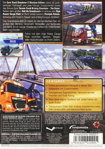 Euro Truck Simulator 2 -Titanium-Edition