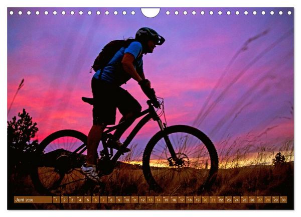 Produktbild: Mountainbike: &Uuml;ber Stock und Stein (Wandkalender 2026 DIN A4 quer), CALVENDO Monatskalender