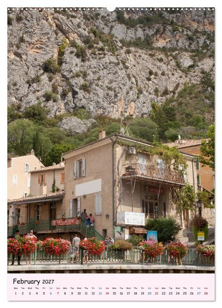 Produktbild: Provence &ndash; Scenic Villages of France (Wall Calendar 2027 DIN A2 portrait), CALVENDO 12 Month Wall Calendar