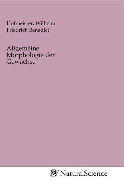 Produktbild: Allgemeine Morphologie der Gew&auml;chse