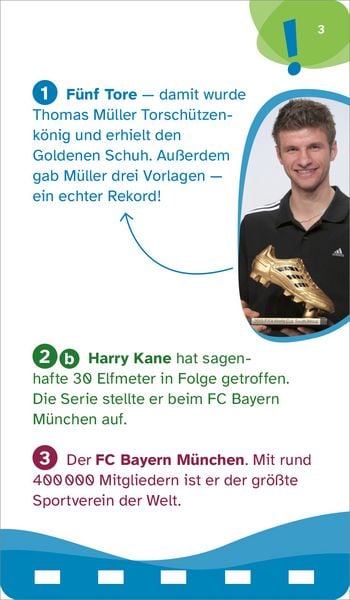 Produktbild: WAS IST WAS Quiz Fu&szlig;ball-Rekorde