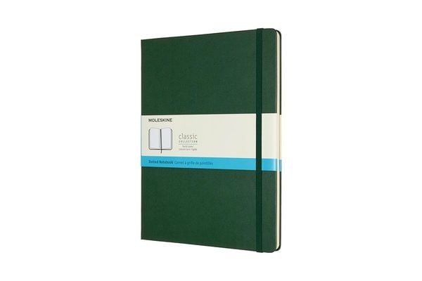 Produktbild: Moleskine Notizbuch XL, Punktraster, Myrtengr&uuml;n