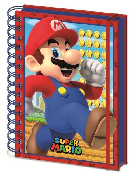 Produktbild: SUPER MARIO (CORE) A5 3D NOTEBOOK