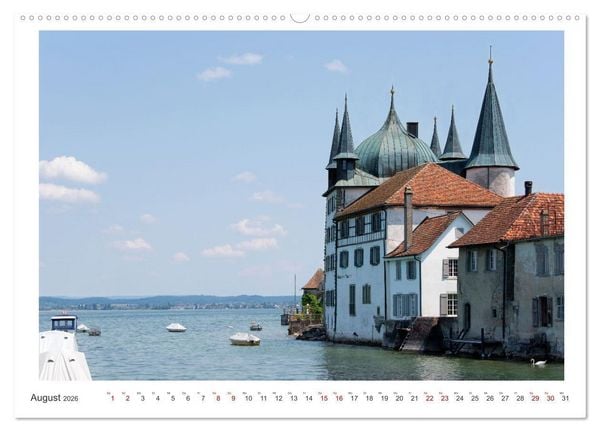 Produktbild: Unterwegs in der Schweiz: Wandern zu m&auml;rchenhaften Bergen und Seen (hochwertiger Premium Wandkalender 2026 DIN A2 quer), Kunstdruck in Hochglanz