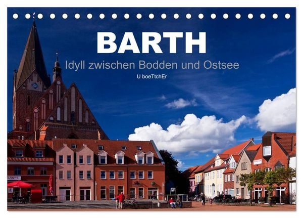 Produktbild: Barth - Idyll zwischen Bodden und Ostsee (Tischkalender 2026 DIN A5 quer), CALVENDO Monatskalender