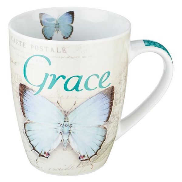 Produktbild: Mug Butterfly Teal Grace Ephes