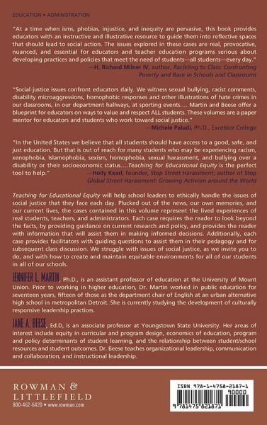 Produktbild: Teaching for Educational Equity