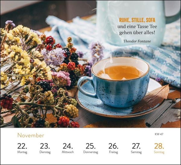 Produktbild: Wochenkalender 2027: Gl&uuml;cksmomente f&uuml;r jeden Tag