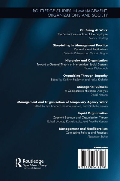 Produktbild: Management and Neoliberalism