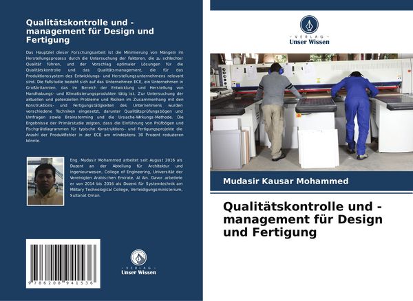 Produktbild: Qualit&auml;tskontrolle und -management f&uuml;r Design und Fertigung