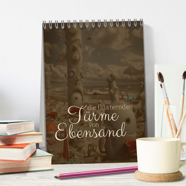 Produktbild: Die Fl&uuml;sternden T&uuml;rme von Ebensand (Tischkalender 2027 DIN A5 hoch), CALVENDO Monatskalender