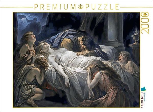 CALVENDO Puzzle Admetos und Alkestis | 2000 Teile Lege-Größe 90 × 67 cm Foto-Puzzle für glückliche Stunden