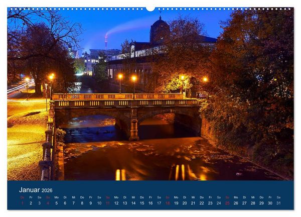 Produktbild: Chemnitz - Sachsen von seiner sch&ouml;nsten Seite (Wandkalender 2026 DIN A2 quer), CALVENDO Monatskalender