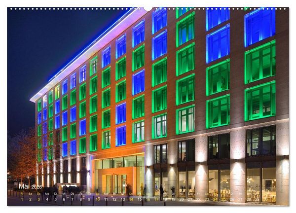 Produktbild: Faszinierendes Frankfurt - Impressionen aus der Mainmetropole (hochwertiger Premium Wandkalender 2026 DIN A2 quer), Kunstdruck in Hochglanz
