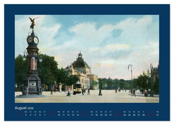 Produktbild: Historisches Frankfurt am Main von 1888 bis 1918 (Wandkalender 2026 DIN A3 quer), CALVENDO Monatskalender