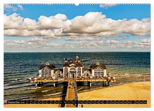Produktbild: OSTSEE PERLE R&Uuml;GEN Michael Jaster (hochwertiger Premium Wandkalender 2026 DIN A2 quer), Kunstdruck in Hochglanz