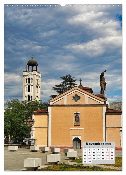 Produktbild: Orthodoxe Kirchen in Nordmazedonien (Wandkalender 2027 DIN A2 hoch), CALVENDO Monatskalender