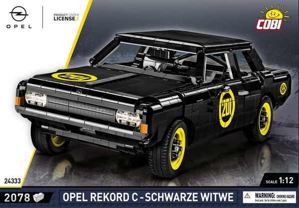 Produktbild: COBI 24333 - Opel Rekord C - Schwarze Witwe