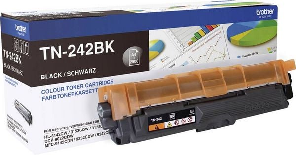 Produktbild: Brother Toner TN-242BK Original Schwarz 2500 Seiten TN242BK