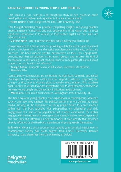 Produktbild: Young People's Civic Identity in the Digital Age