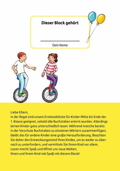 Produktbild: Lesen lernen 1. Klasse f&uuml;r Jungen und M&auml;dchen - Sportlich, sportlich!