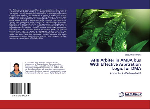 Produktbild: AHB Arbiter in AMBA bus With Effective Arbitration Logic for DMA