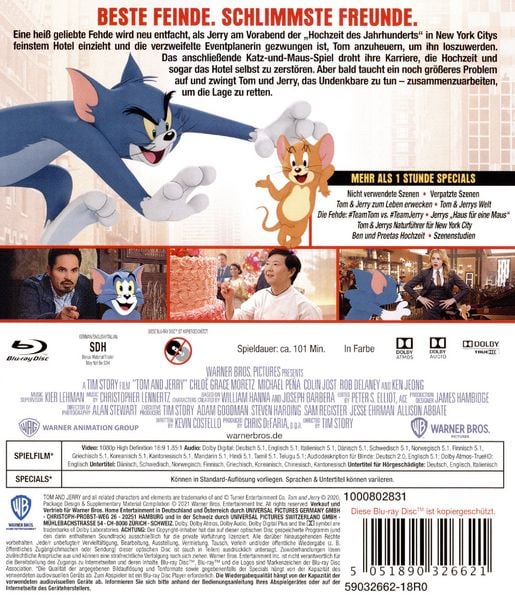 Produktbild: Tom & Jerry - Der Kinofilm