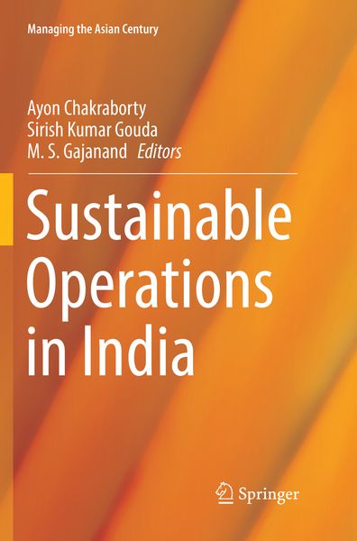 Produktbild: Sustainable Operations in India