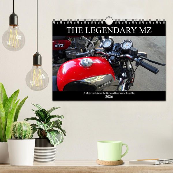 Produktbild: The Legendary MZ (Wall Calendar 2026 DIN A4 landscape), CALVENDO 12 Month Wall Calendar