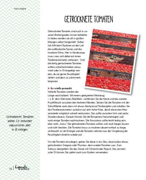 Produktbild: L&auml;ndliche Vorratshaltung: D&ouml;rren, Saften, Einmachen, Lagern