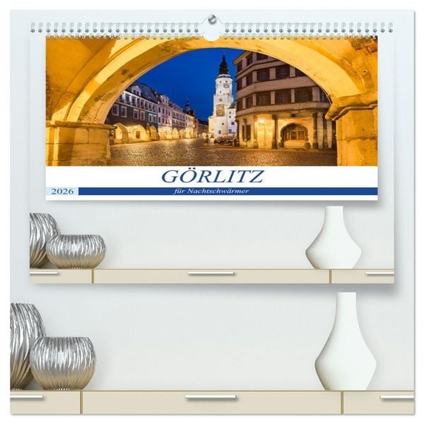 Produktbild: G&Ouml;RLITZ f&uuml;r Nachtschw&auml;rmer (hochwertiger Premium Wandkalender 2026 DIN A2 quer), Kunstdruck in Hochglanz
